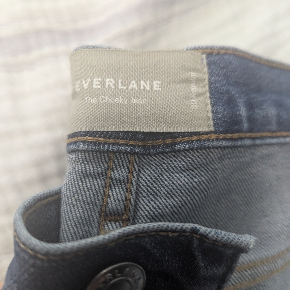 Everlane raw hem cheeky jean - Picture 2 of 2